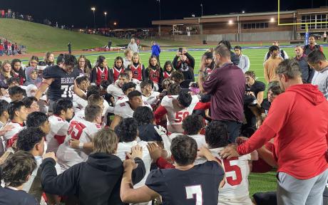 Sonora and Hawley Pray After Third Round Rematch