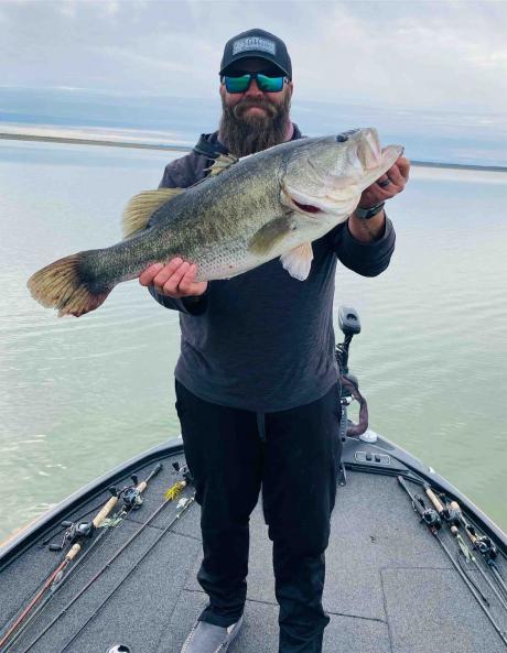 Andy Allen Twin Buttes Bass (Courtesy Inland Fisheries)
