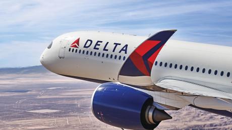 Delta Airlines Jet (Courtesy Delta)