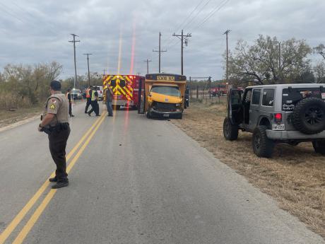 School Bus Smashes into 18-Wheeler on Dec. 12, 2023