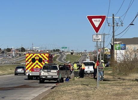 Houston Harte Frontage and Southwest Crash