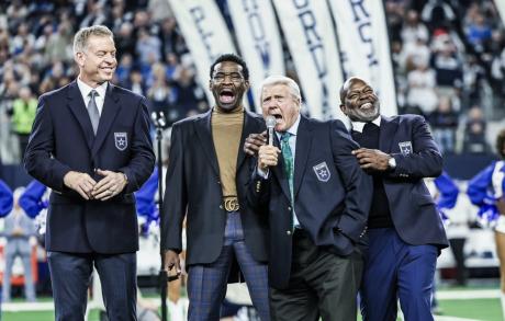 Jimmy Johnson is finally named to the Cowboys' Ring of Honor