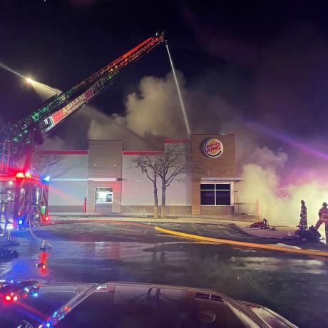 Abilene Burger King burns to ground
