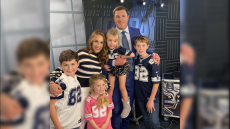 Jason Witten and his family.