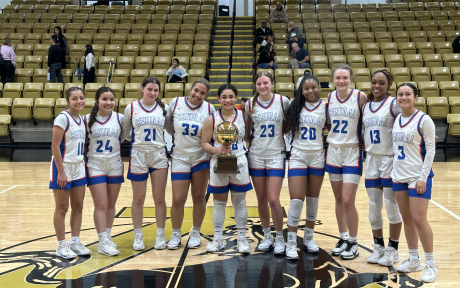 The 2023-24 Bi-District Champion Central Lady Cats