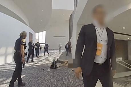 Body Cam Footage During Lakewood Church Shooting