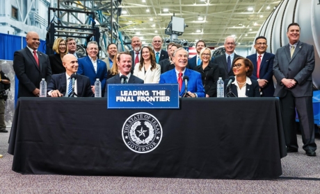 Abbott Announces Texas Space Commission Courtesy gov.texas.gov