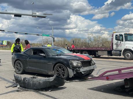 Reckless U-Turn Plunges Souped-Up Chevy Camaro into Ruin