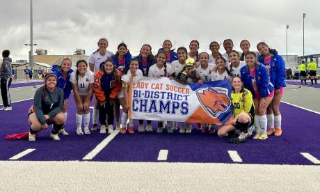 San Angelo Central Lady Cats Soccer: 2024 Bi-District Champions
