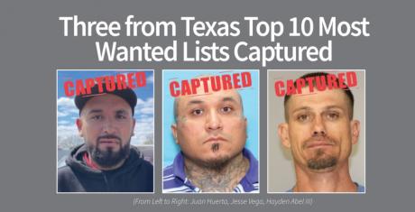 Most Wanted Captured April 24 (Courtesy DPS)