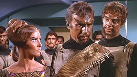 Klingons from the first generation of Star Trek (circa 1967)
