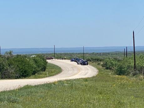 Rollover Shuts Down TX-208 Just North of Coke County Line