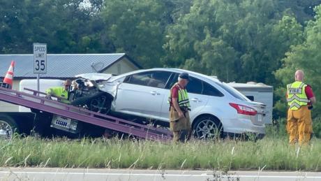 2 Cars Collide on US 87 in Grape Creek