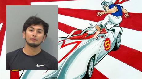 "Speed Racer" Jaime Almaguer, 25, of San Angelo was arrested on May 15, 2024.