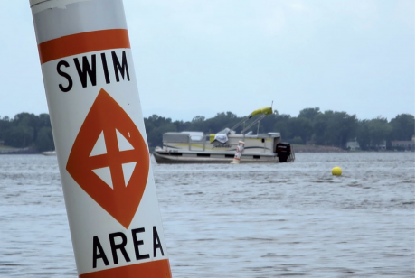 Swim Buoy at Lake (Courtesy sevendaysvt)