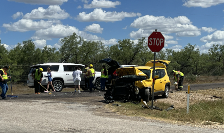Jeep Crushed on Knickerbocker Road