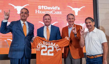 University of Texas Baseball Introduces New Baseball Coach Jim Schlossnagle