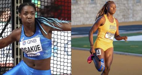 Angelo State University's Fatoumata Kabo and former ASU star Daisy Osakue will compete in the Paris 2024 Summer Olympics for their home country of Italy in August.