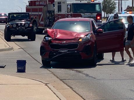 SAN ANGELO, TX — At least one occupant of a crashed vehicle was loaded into an ambulance following a rear-ending on Sherwood Way at Sunset. The crash happened at 3 p.m.