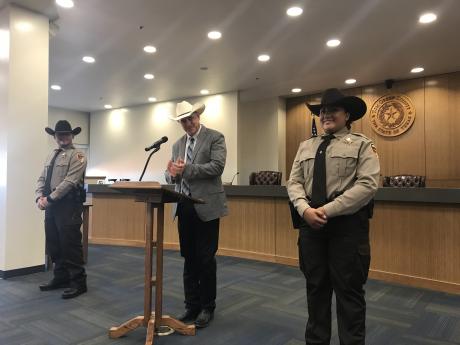 With the addition of two deputies Wednesday, July 3, the Tom Green County Sheriff's Office is fully staffed for the first time in 16 years.