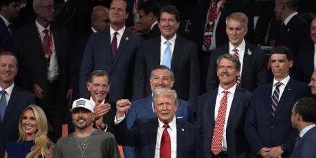 Congressman August Pfluger had the opportunity to sit in the Presidential box on the final day of the Republican National Convention with former President Donald Trump on Thursday, July 18.