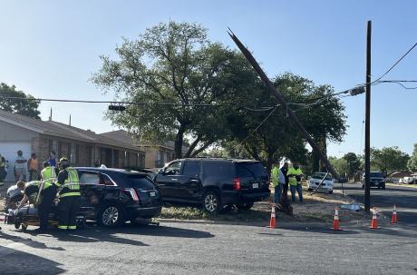 T-Bone Bone Breaking Crash in San Angelo