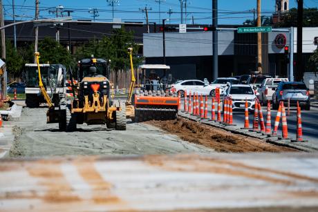 Jackson Street Construction Nears Completion