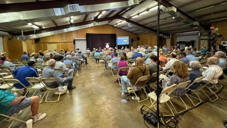 About 180 people traveled to Eldorado, Texas on August 15 2024 to hear presentations produced by the non-profit Edwards Plateau Alliance.