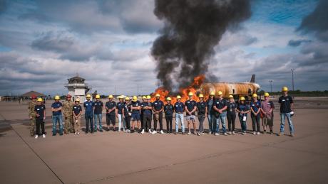 Goodfellow AFB Hosts Air Force Career Day for Potential Recruits