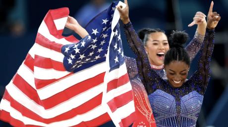 Simone Biles wins Women's All-Around for the United States