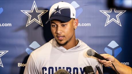 Dallas Cowboys Backup Quarterback Trey Lance