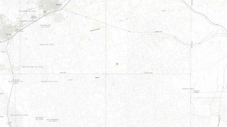 The location of the Garrden City earthquake on Aug. 22, 2024, per the USGS