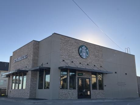 New Starbucks Now Serving