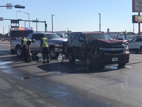 Crash Shuts Down Busy San Angelo Intersection