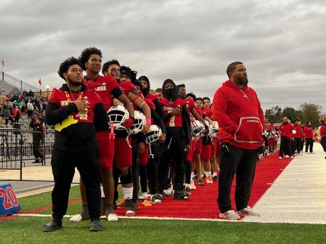 Lubbock Coronado before the game against Amarillo Caprock on Oct. 18, 2024.