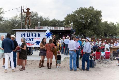 Congressman August Pfluger will host "Pfluger Pfest 2024," a family-friendly event featuring live music, games, and food.