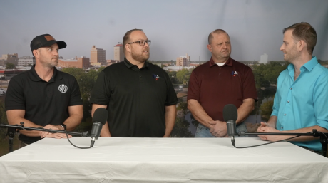 San Angelo officials Will Doyle, Ricky Salvato, and Craig Kolls