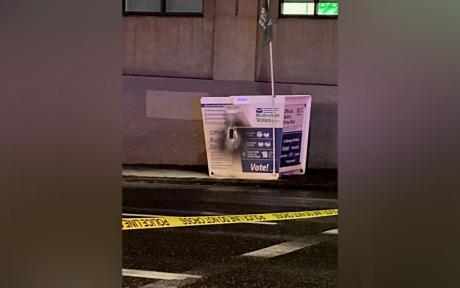 Incendiary Device Sets Fire Inside Portland Ballot Box; 3 Ballots Damaged