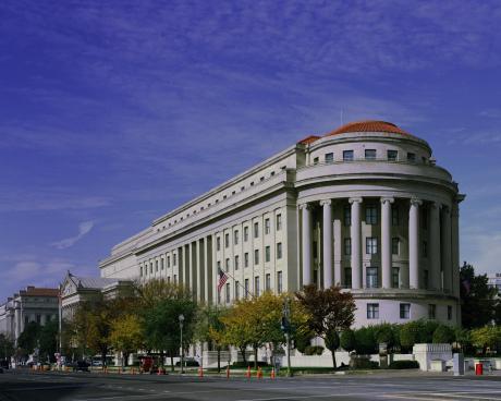 Federal Trade Commission building in Washington, D.C. 