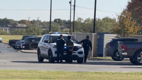  Cuffs were placed around the hands of a couple who reportedly stole from a Walmart this afternoon. 