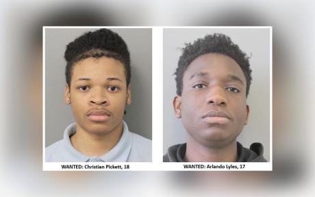 The Houston Police Department is searching for Arlando Lyles, 17, and Christian Ray Pickett, 18, accused of orchestrating a series of armed robberies using fake Facebook Marketplace profiles to lure victims.