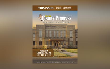 Sterling County Courthouse Featured in Texas County Progress Magazine’s November Issue