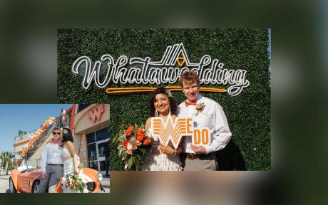 Did you meet your soulmate over a Honey Butter Chicken Biscuit or bond in the glow of a late-night drive-thru run? This Valentine’s Day, Whataburger is giving one lucky couple the chance to say “I do” at its Las Vegas location—complete with burgers, love, and a side of fries.