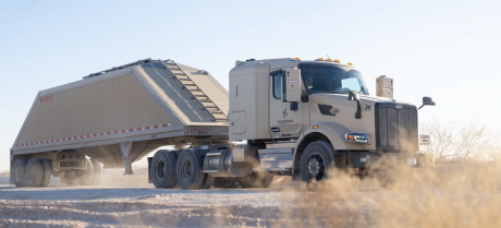 Kodiak Robotics and Atlas Energy Solutions have completed 100 deliveries of proppant using fully driverless RoboTrucks across the Permian Basin. (Kodiak ai)