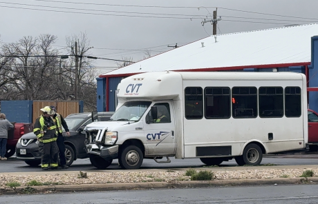 Concho Valley Transit Bus Involved in Crash on Northside