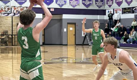 Wall Basketball in action against Blanco