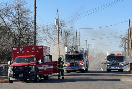 House Fire on North Magdalen Street