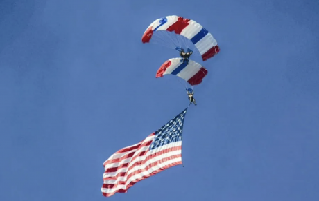 A team of retired Navy SEALs will parachute into Foster Field before an Angelo State University baseball game Saturday, March 1.