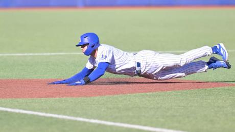Austin Beck nabbed his 100th career stolen base in the series opener to break the Rams’ program record.