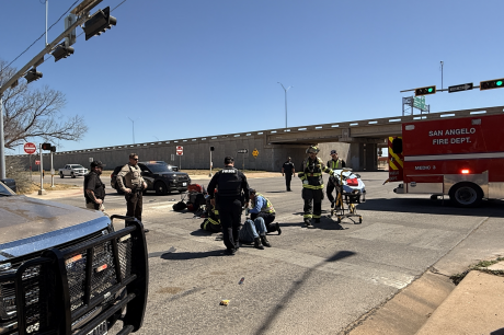 Crash at North Oaks and 7th Street